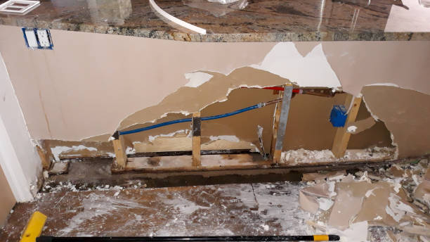 Water damage restoration process in Quincy, CA